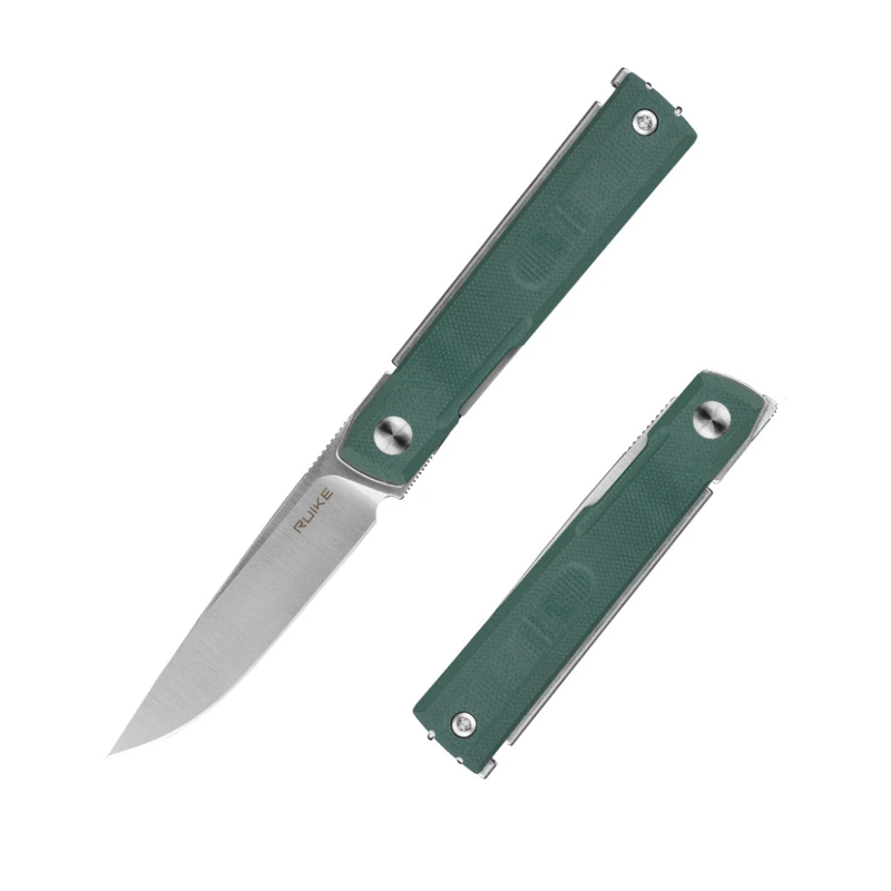 Ніж складаний кишеньковий Ruike D712-G, (7.7 см) 8Cr13Mov / G10 зелений — Ruike