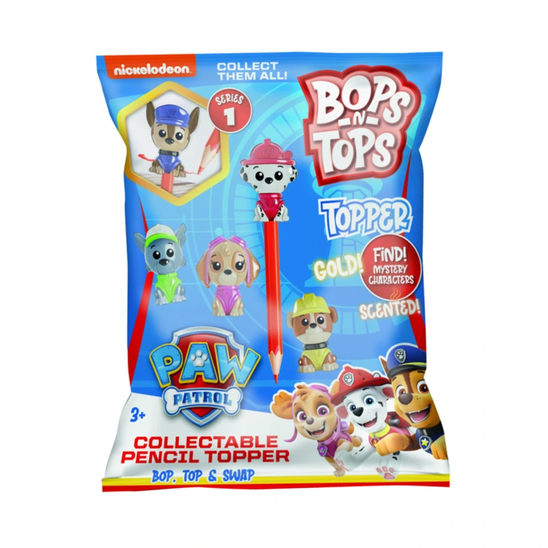 Колекційна фігурка-топер SAMBRO серії "Bop n Tops" – ЩЕНЯЧИЙ ПАТРУЛЬ (1 фігурка, 18 видів в асорт.) — Sambro