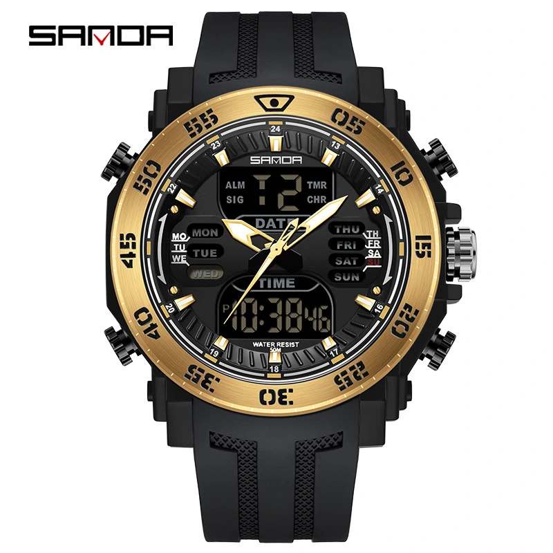 Sanda 6029 Black-Gold — Sanda