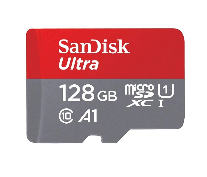Карта пам'яті microSDXC (UHS-1) SanDisk Ultra 128Gb class 10 A1 (100Mb/s) — SanDisk