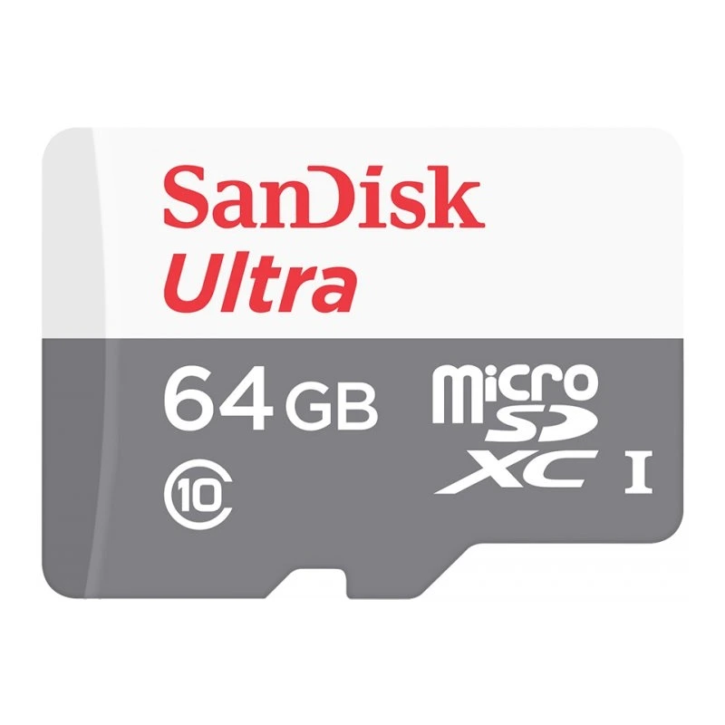 Карта пам'яті microSDXC (UHS-1) SanDisk Ultra 64Gb class 10 A1 (100Mb/s) — SanDisk