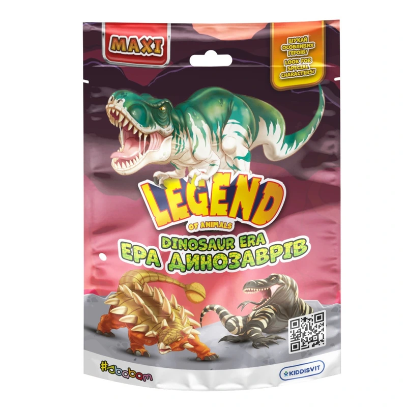 Стретч-іграшка у вигляді тварини "Ера Динозаврів" 23/CN25 іграшка-сюрприз — #sbabam