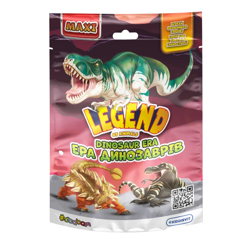 Стретч-іграшка у вигляді тварини – ЕРА ДИНОЗАВРІВ (в диспл.)