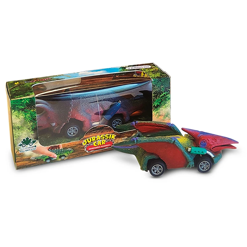 Колекційна машинка в коробочці - JURASSIK CAR (у диспл.) — #sbabam