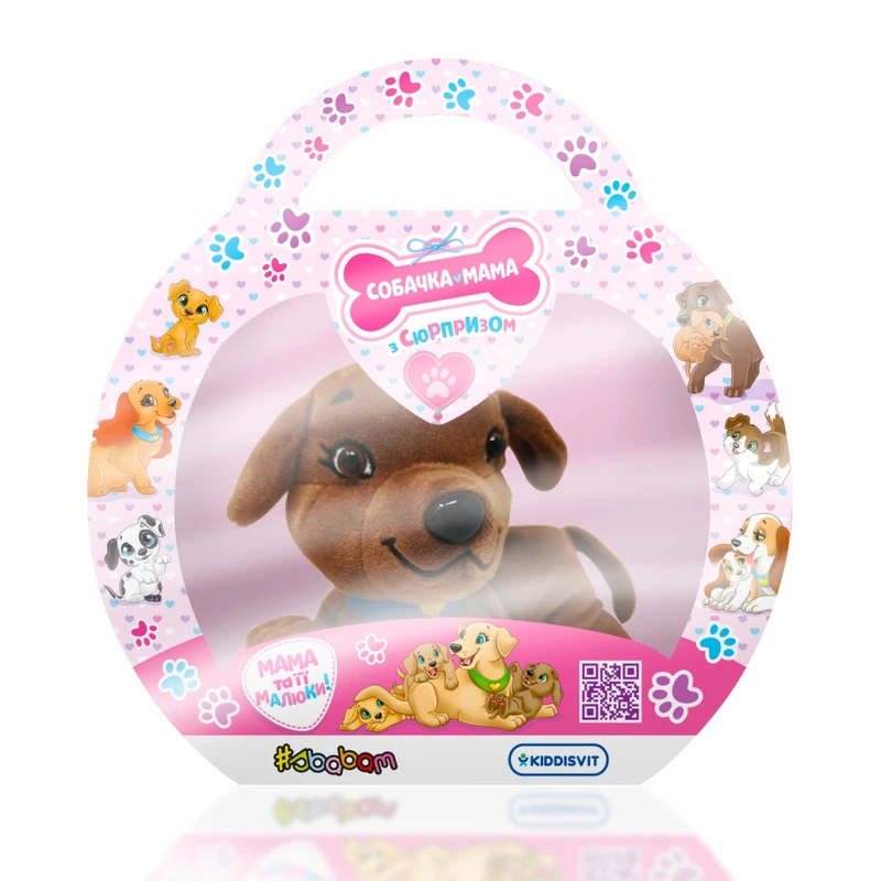 М'яка колекційна іграшка Собачка Мама Лабрадор #sbabam 67/CN-2020-6 з сюрпризом — #sbabam