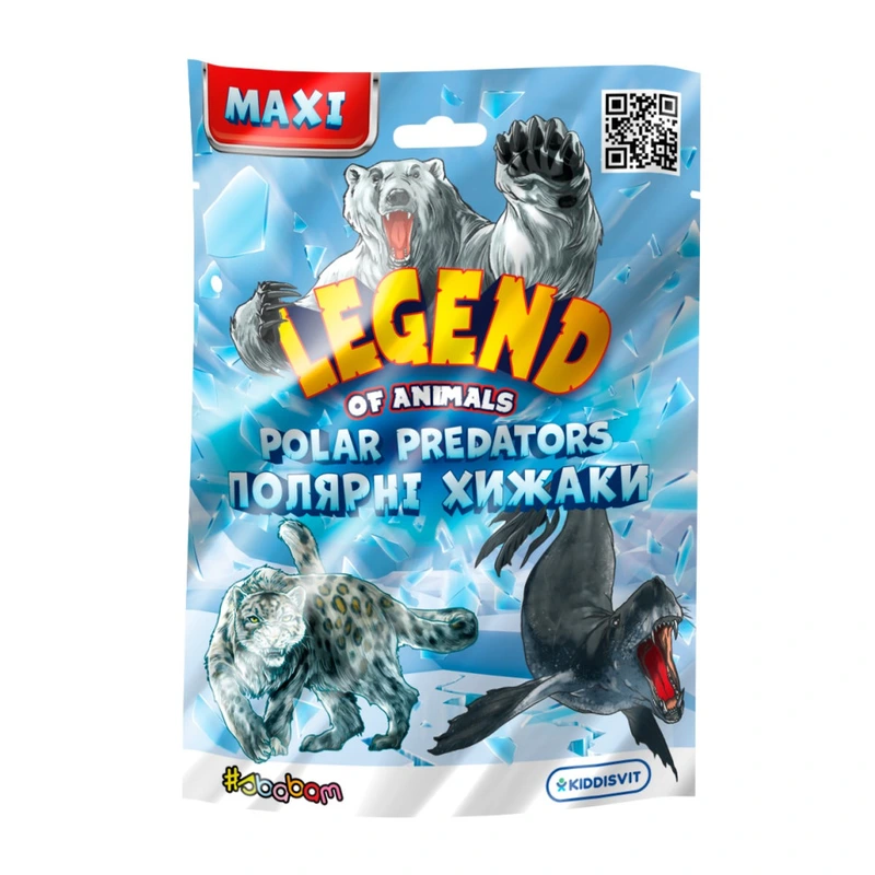 Стретч-іграшка у вигляді тварини "Полярні хижаки" #sbabam 102/CN22 в асортименті — #sbabam
