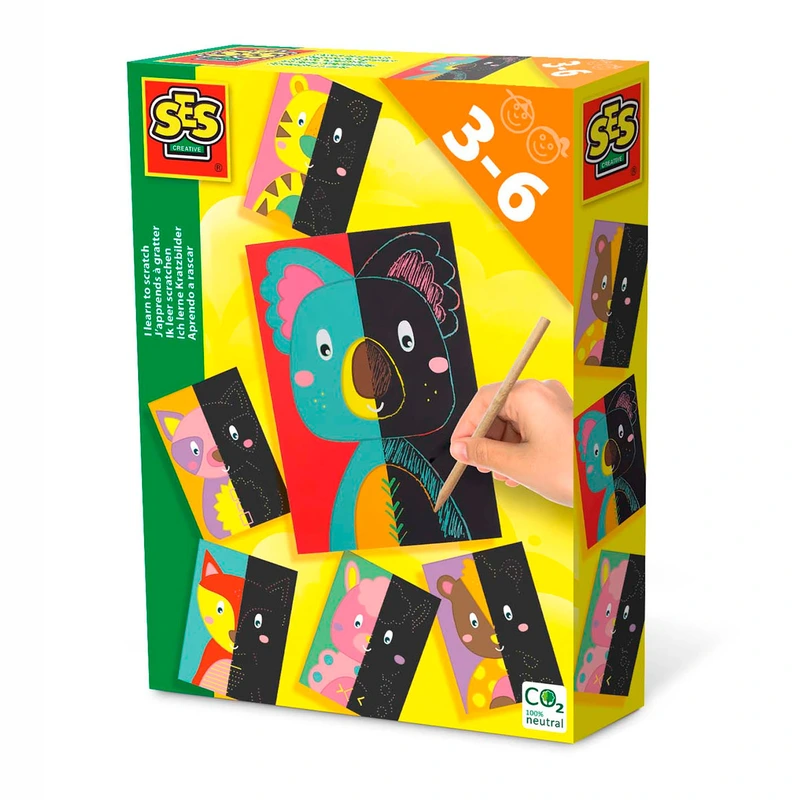 Набір для творчості – СКРЕТЧ КАРТКИ — SES Creative