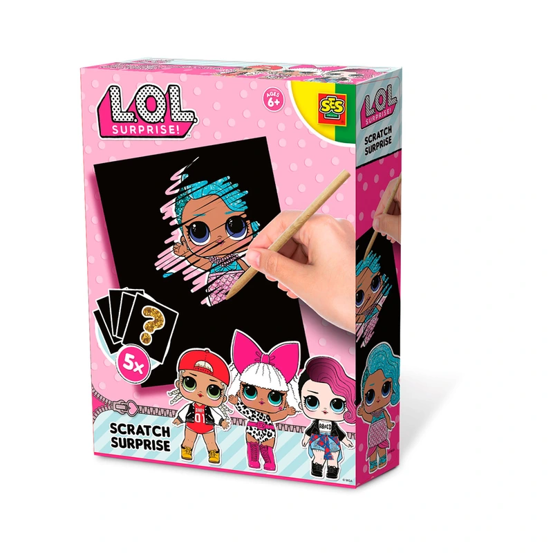 Набір для творчості серії L.O.L SURPRISE! - СКРЕТЧ СЮРПРИЗ