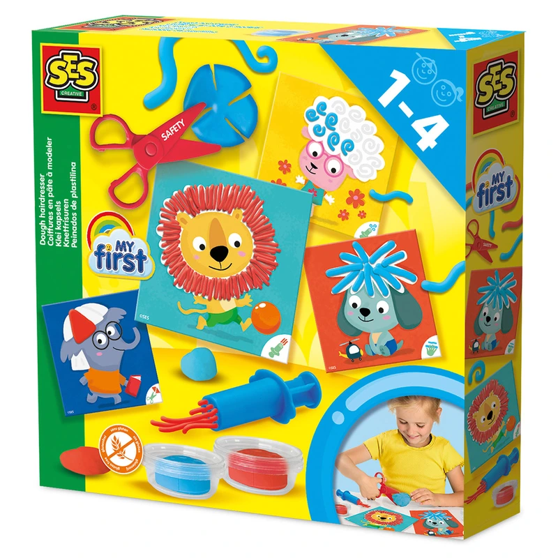 Набір для ліплення серії "My first" – ВЕСЕЛА ПЕРУКАРНЯ