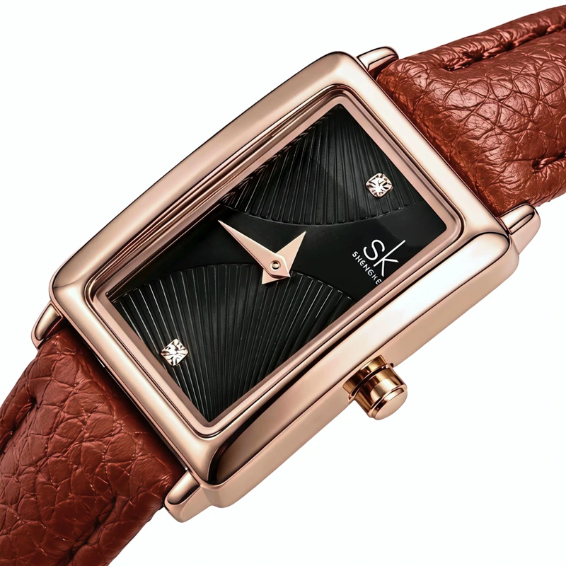 Жіночий годинник Shengke Victoria Leather Classic, 2 ремінці
