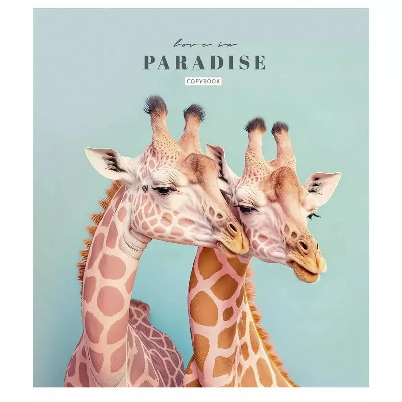 Зошит загальний "Love in paradise" 036-3256L-4 у лінію, 36 аркушів — Школярик