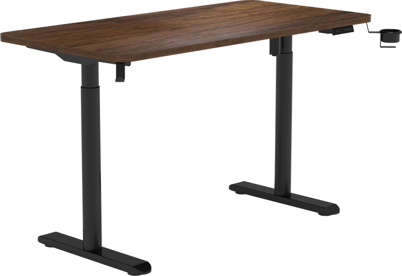 Комп’ютерний стіл з електрорегулюванням висоти Sihoo D05 1.4m Walnut/Black — Sihoo