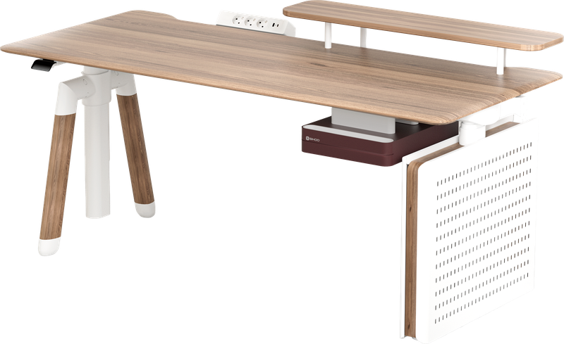 Комп’ютерний стіл з електрорегулюванням висоти Sihoo D07 1.6m Maple/White