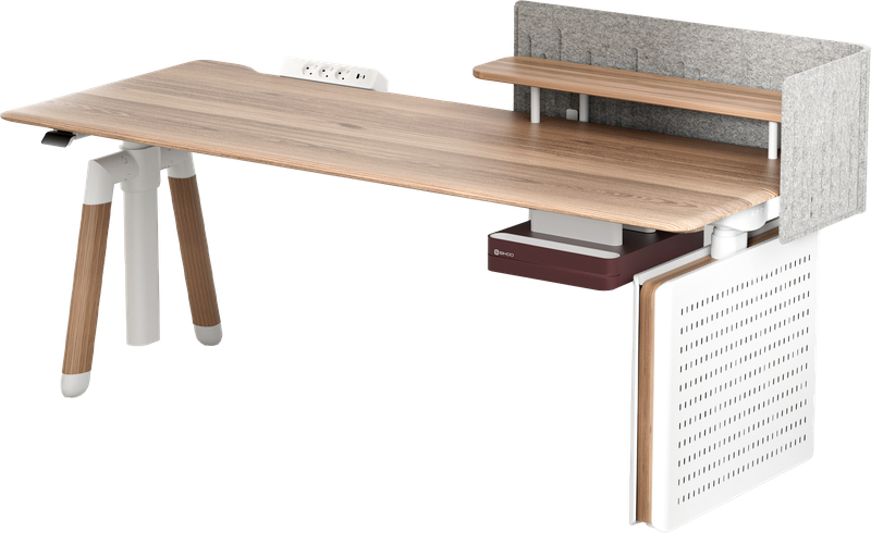 Комп’ютерний стіл з електрорегулюванням висоти Sihoo D07 1.8m Maple/White