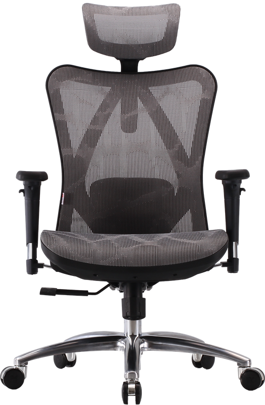 Крісло ергономічне офісне Sihoo M57 Mesh Black/Grey