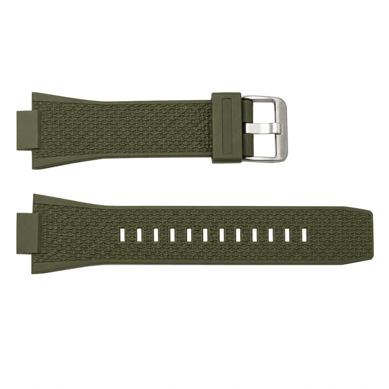 Ремінець для годинника Skmei 2337 Army Green силіконовий тактичний колір хакі