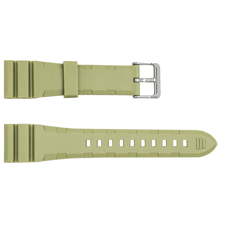 Ремінець для годинника Skmei 2358 Apricot силіконовий абрикосового кольору