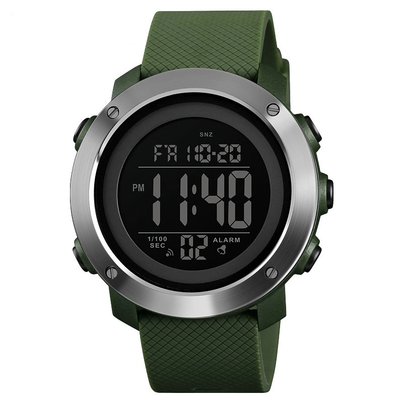 Чоловічий годинник Skmei 1416AGBK Army Green-Black — Skmei