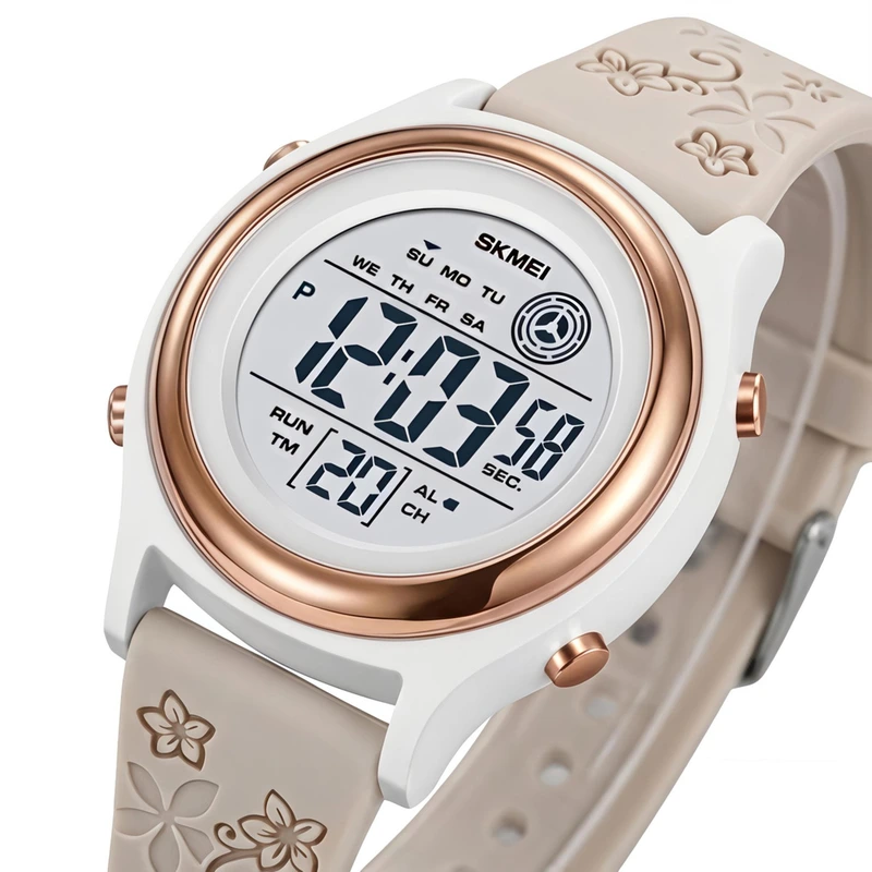 Skmei Game Beige Flower, 2 ремінці — Skmei