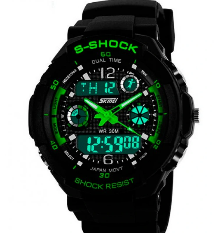 Годинник наручний Skmei 0931GN Green — Skmei