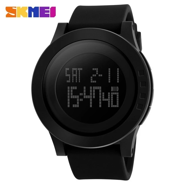 Годинник наручний Skmei 1142BK Black — Skmei