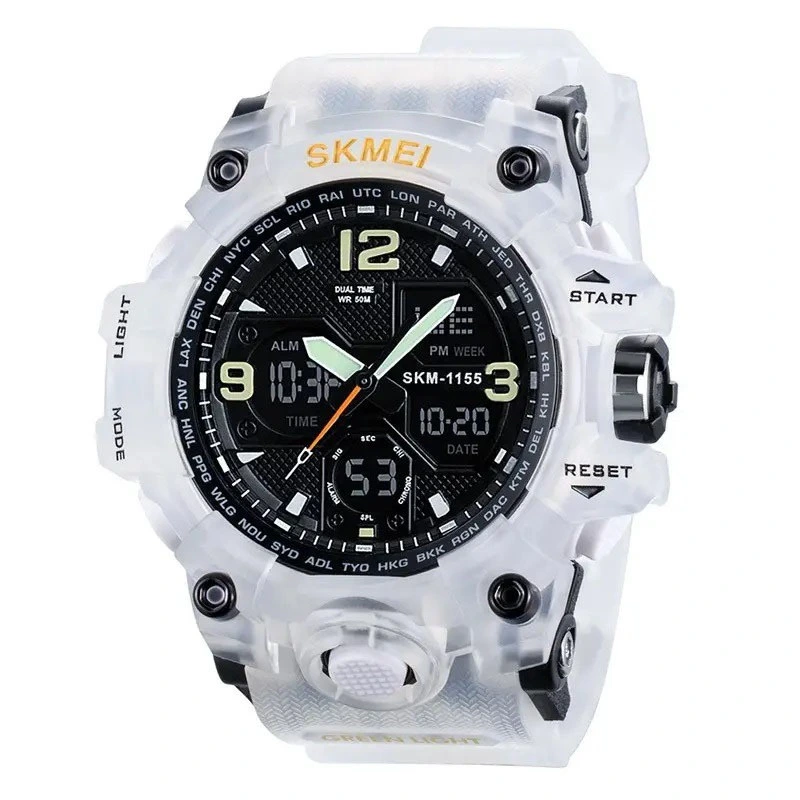 Годинник наручний Skmei 1155BWT White — Skmei