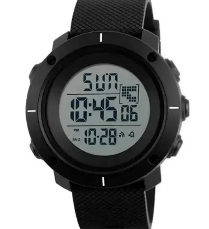 Годинник наручний Skmei 1213BK Black — Skmei