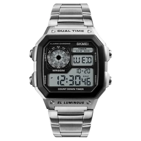 Skmei 1335SI Silver — основне зображення