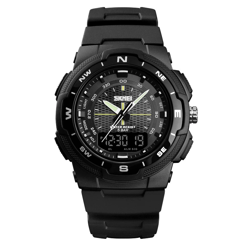 Skmei 1454BKBK Black-Black