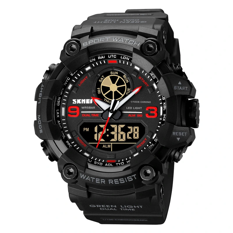 Skmei 1818 Black-Red.