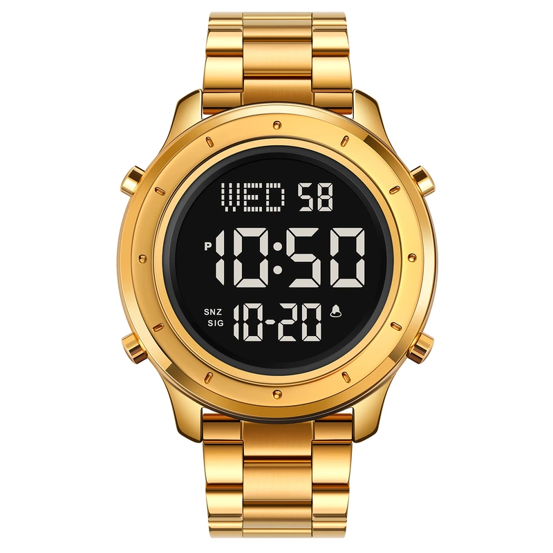 Skmei 1864SGDBK Gold-Black Steel