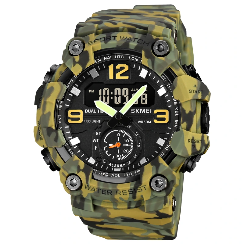 Skmei 1965CMGN camo green.