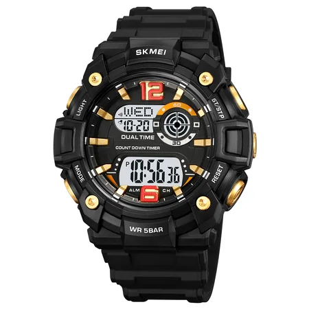 Skmei 2018GDWT Gold-White