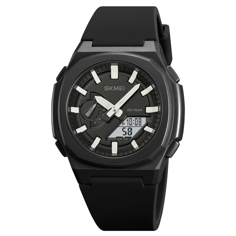 Skmei 2091BKWTWT Black-White White