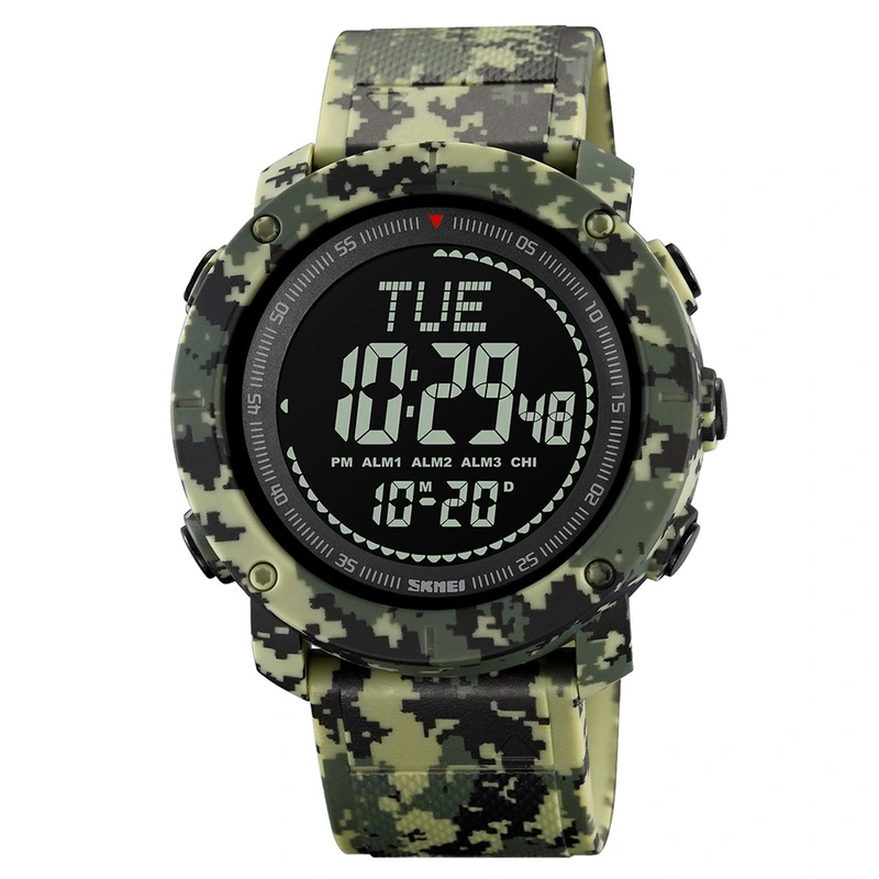 Skmei 2095CMGN Camo Green Compass