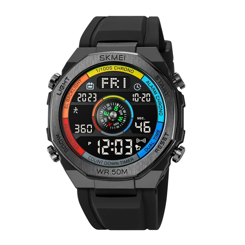 Skmei 2209CLBK Colorful-Black STOPPED