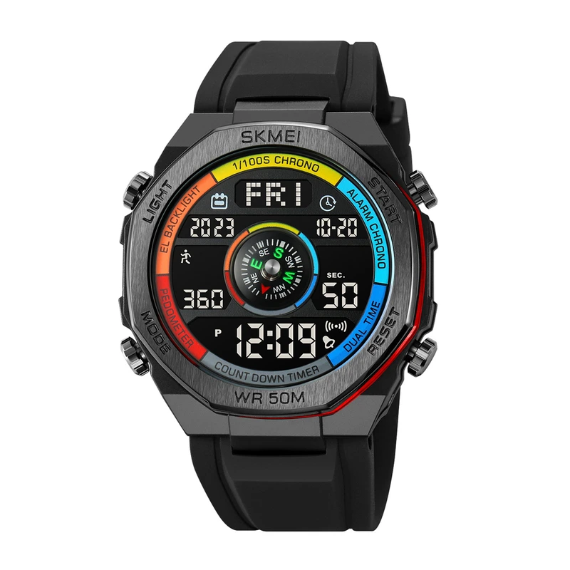 Skmei 2209CLRD Colorful-Red  STOPPED