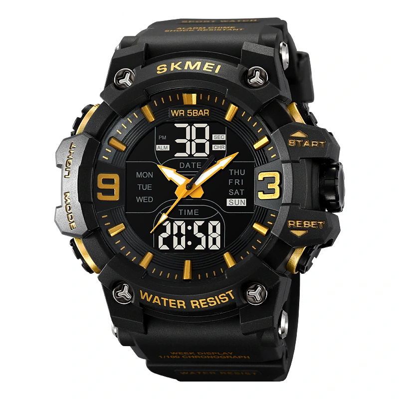 Skmei 2222BKGD Black-Gold