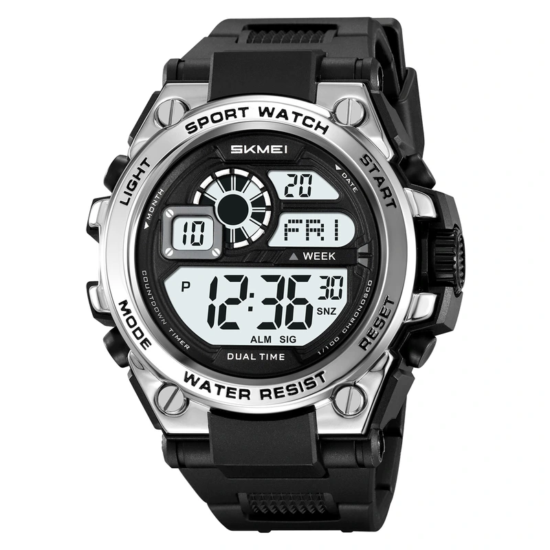 Skmei 2318BKSI Black-Silver — Skmei