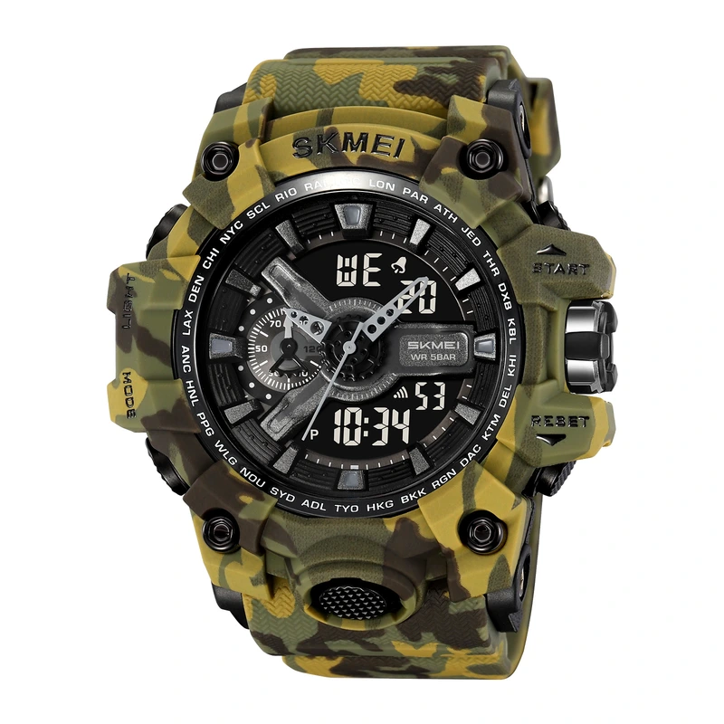Skmei 2396CMGN Camo Green