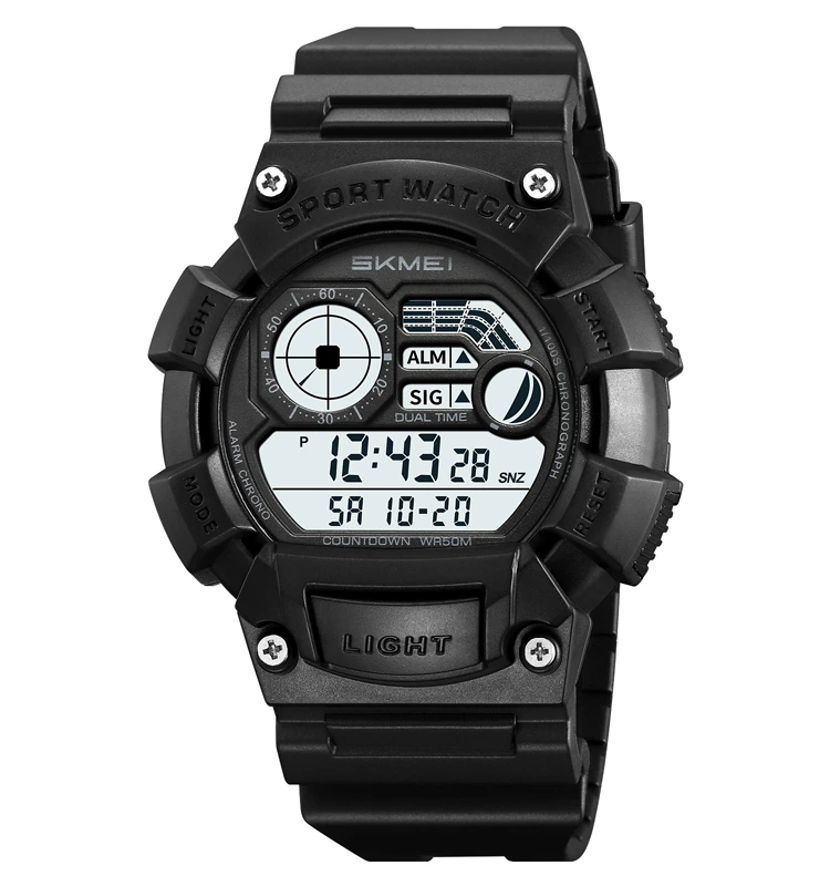 Skmei 2403BKWT Black-White