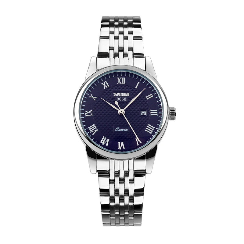 Skmei 9058SBU-S Silver-Blue