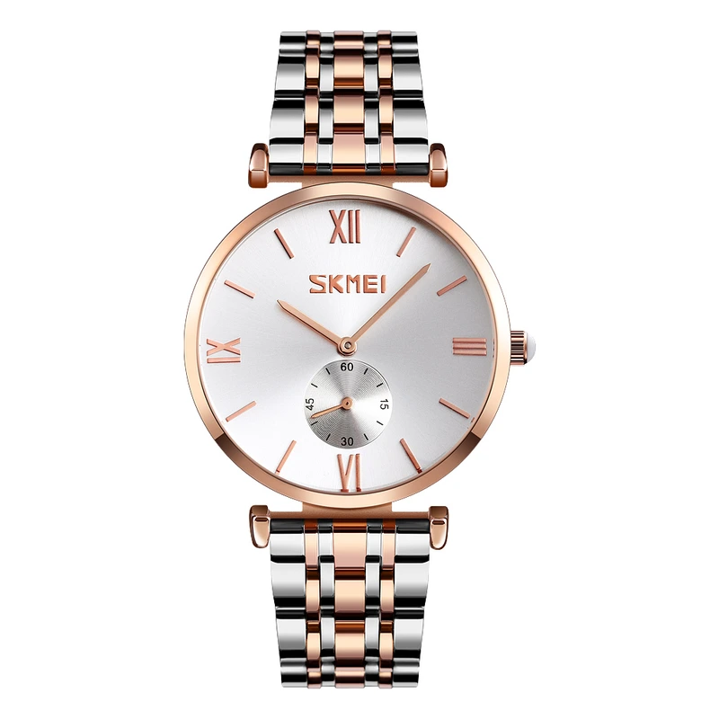 Skmei 9198TRGSI-B Rose Gold-Silver/Silver MenMen