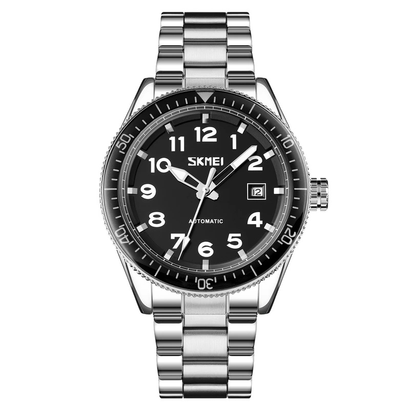 Skmei 9232SSIBK Silver/Black-steel strap — Skmei
