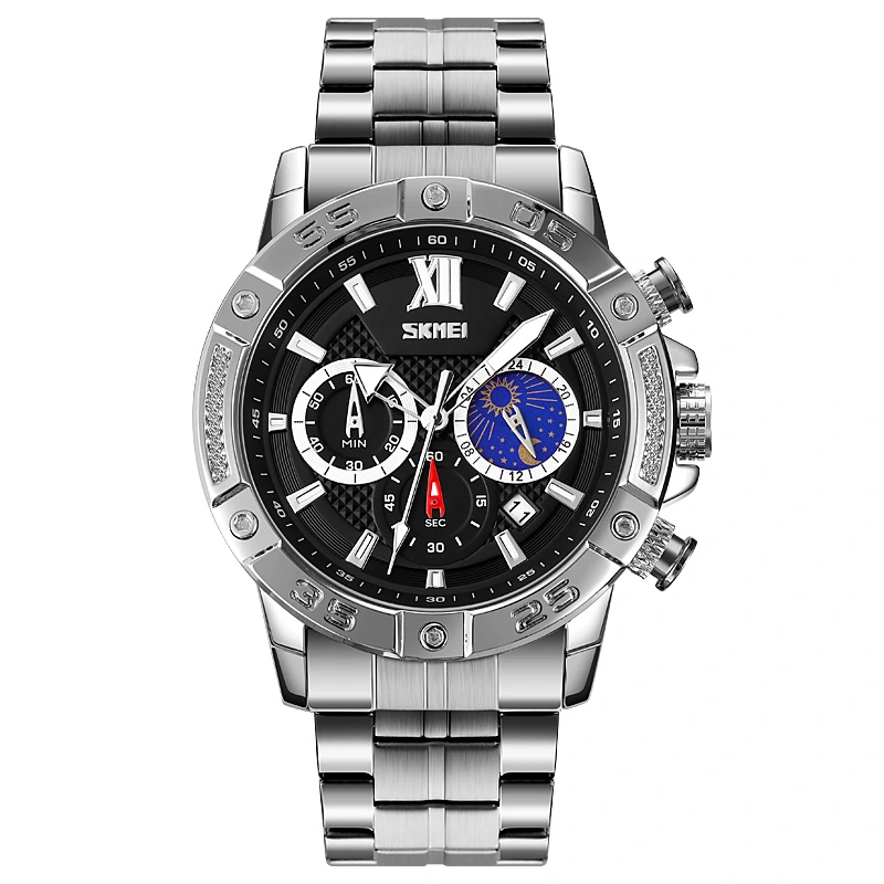 Skmei 9235SIBK Silver-Black