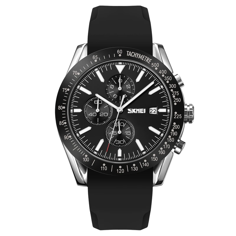 Skmei 9253PSIBK Silver-Black Sil