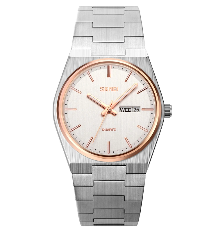 Skmei 9288SIRGSI Silver-Rose Gold-Silver