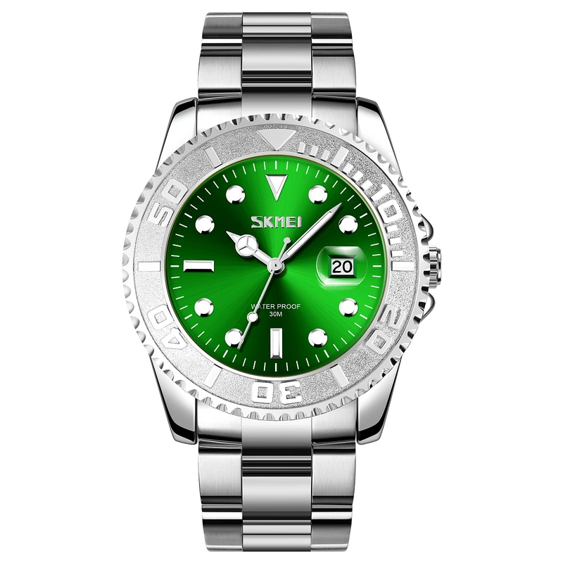 Skmei 9295SIGN Silver-Green — Skmei