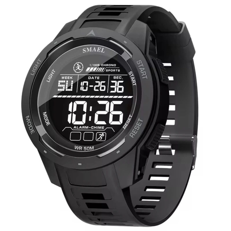 Чоловічий спортивний тактичний годинник Smael Brutto Pro