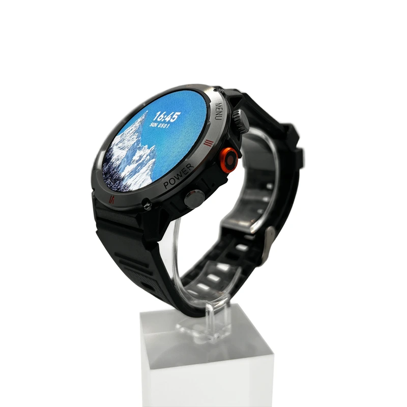 Смарт-годинник IWO X22 1.46". 330 mAh, IP68 Black